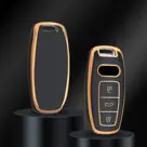 Dutch Shield Sleutelhoesje  Audi goud D3