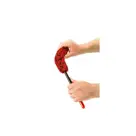 Microvezel velgenborstel S 32 cm antikras