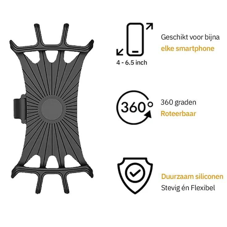 FLEX - Telefoonhouder Fiets, Racefiets & MTB
