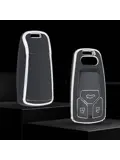TPU Sleutelhoesje voor Audi zwart B3
