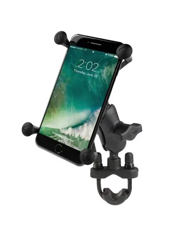 Telefoonhouder stuur kleine X-Grip korte arm