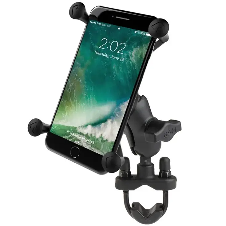 Telefoonhouder stuur kleine X-Grip korte arm