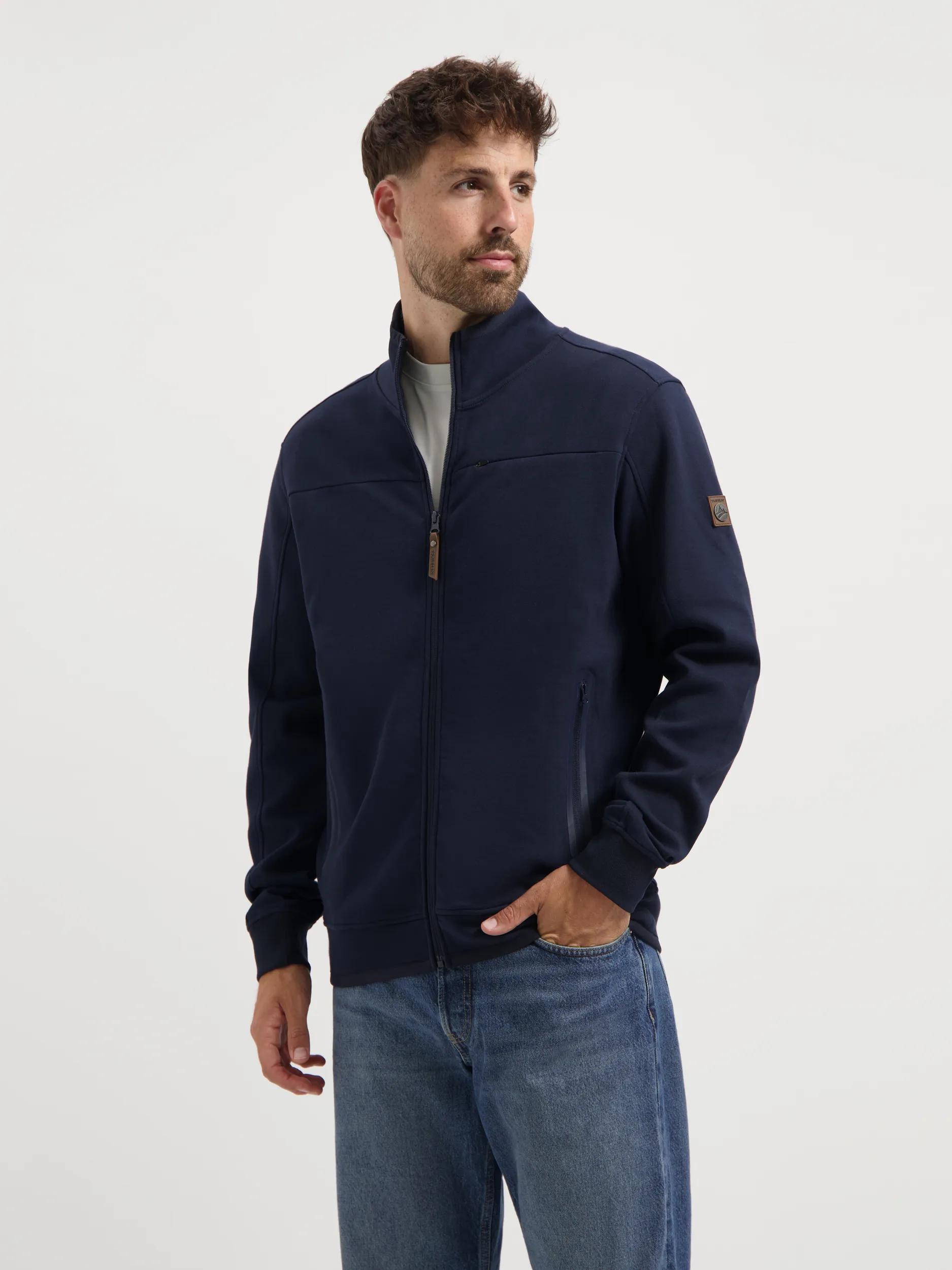 Travelin'  Olle Heren Outdoorvest  Sweatvest  Marineblauw