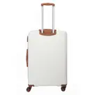 Travelite Bali 4 Wiel Trolley L white/cognac