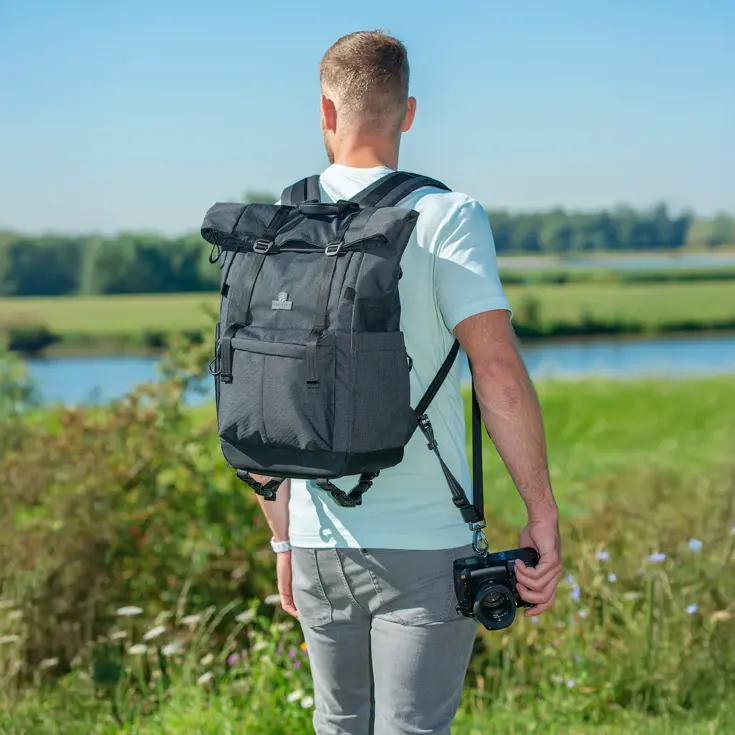 Ziptop Camera Rugzak Laptopvak 16