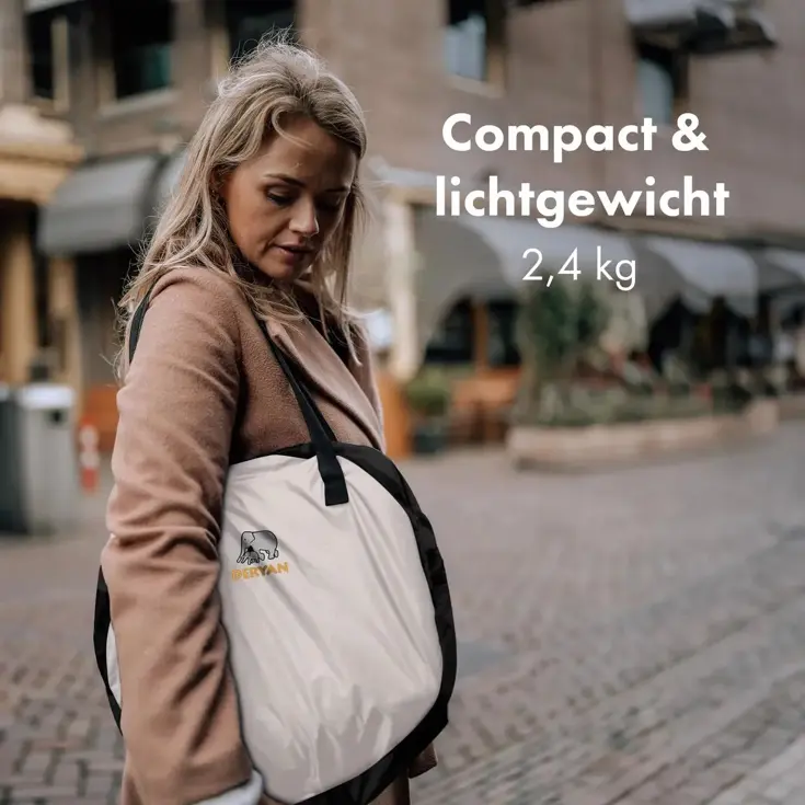 Peuter luxe campingbedje - Zelfopblaasbare matras