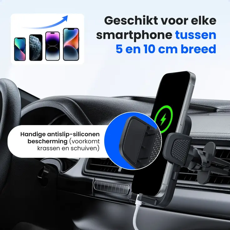Telefoonhouder Auto - Ventilatie - 360°