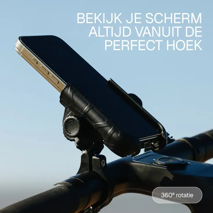 Telefoonhouder Fiets met Snelsluit klem