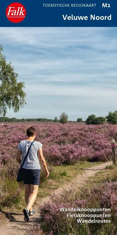 Falk Toeristische Regiokaart Noord-Veluwe