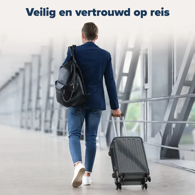 TRVLMORE Handbagage Koffer - 45L