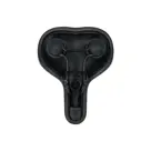 Fietszadel Lazio Zwart Unisex voor Stadsfietsen