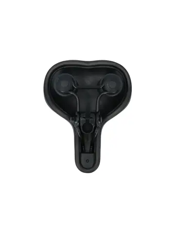 Fietszadel Lazio Zwart Unisex voor Stadsfietsen