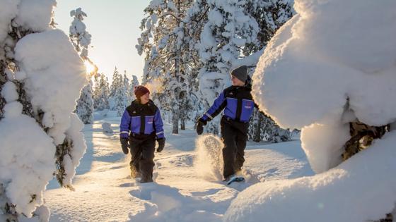 finland _fins-lapland_levi-sneeuwschoenwandelen