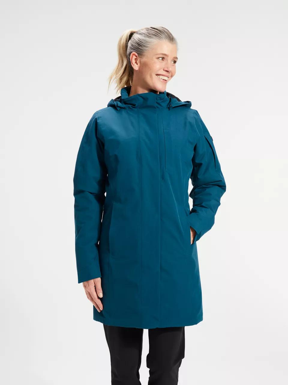 ANWB  Icaro  Parka dames  Human Nature  Donker Petrol   S main product image