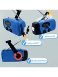 Noodradio Solar Opwindbaar - FM/AM - 5000mAh