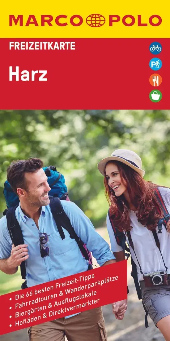 Toeristische kaart FZK 18 Harz