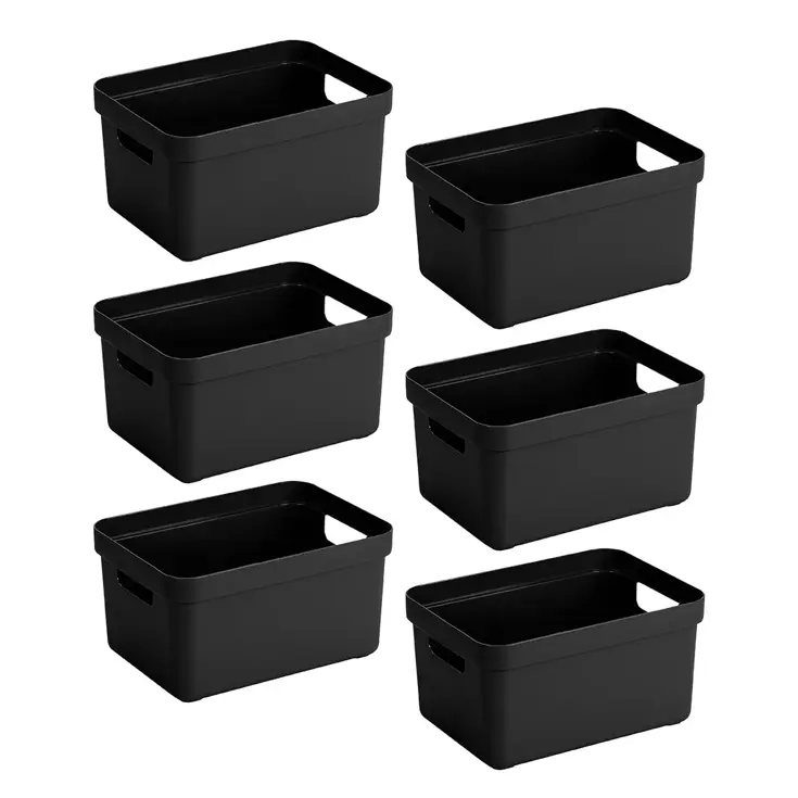 Sigma home - Opbergbox - 5L - 6-delig