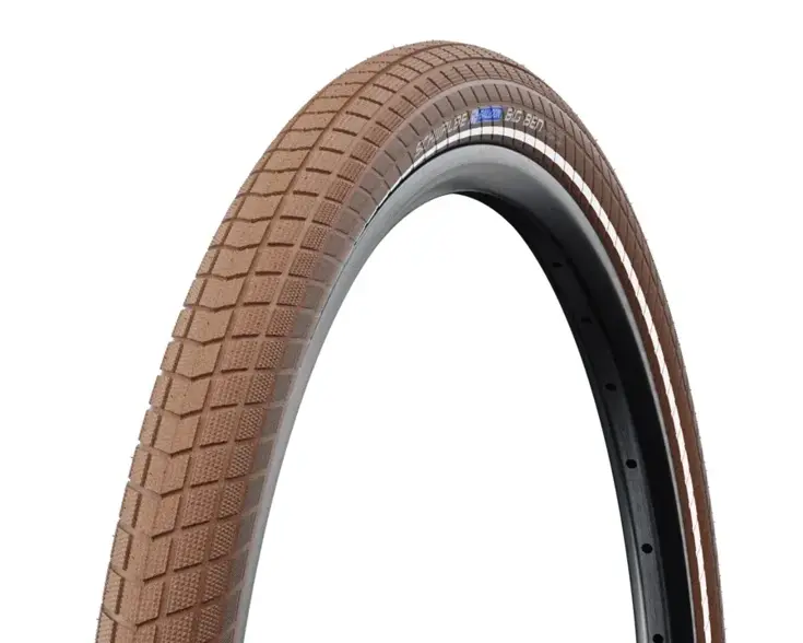 Buitenband Big Ben 28x2.00 - bruin - reflectie