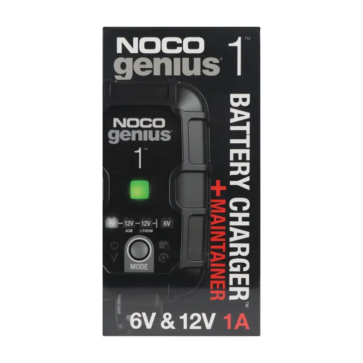 Genius1EU 6V/12V Acculader en Onderhoudslader