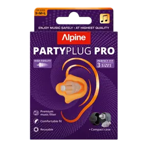 PartyPlug Pro oordoppen - Alpine