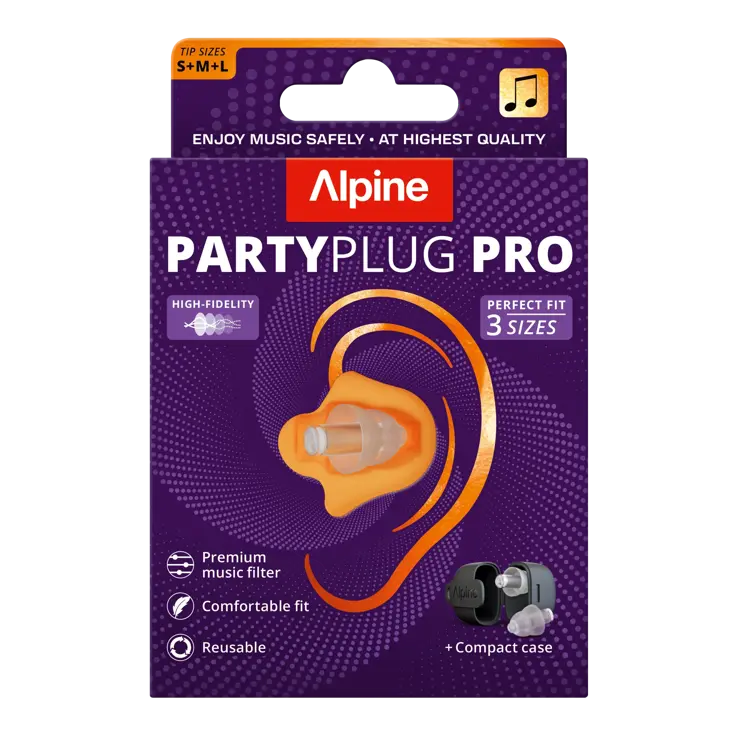 PartyPlug Pro oordoppen - Alpine