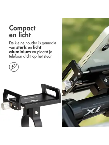 Mini Telefoonhouder Fiets - Verstelbaar