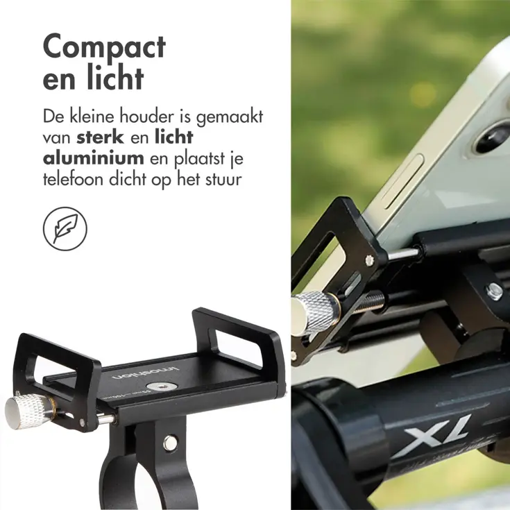 Mini Telefoonhouder Fiets - Verstelbaar