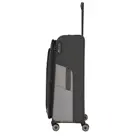 Travelite 4 wheel trolley l expandable Grijs