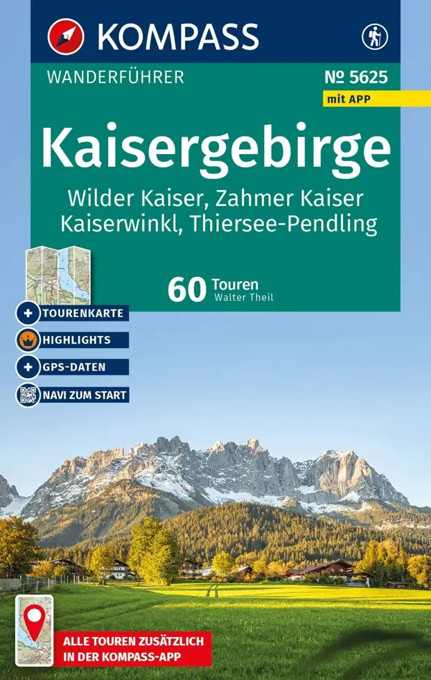 Wandelgids WF 5625 Kaisergebirge