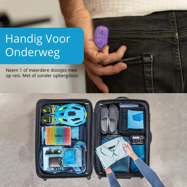 GEASY Pillendoos 7 Dagen – 4 Vakken