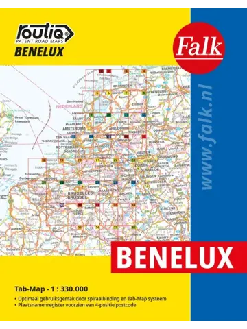 Falk Tab-Map Routiq Benelux