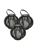RexTech solar lantaarn Basket - Set van 3