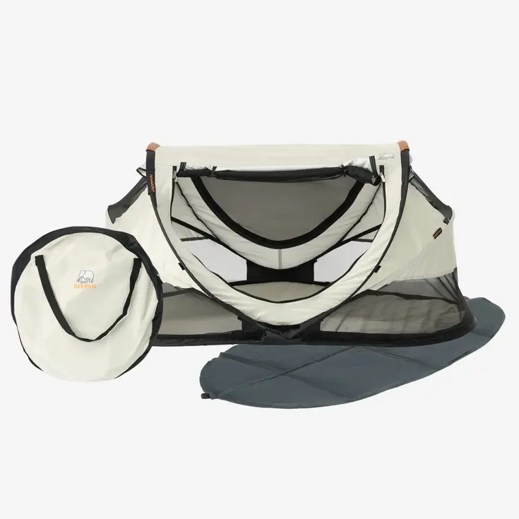 Peuter luxe campingbedje - Zelfopblaasbare matras