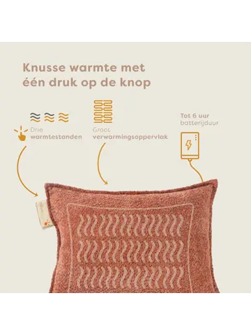 Pleafs Warmtekussen 45x60cm Boho