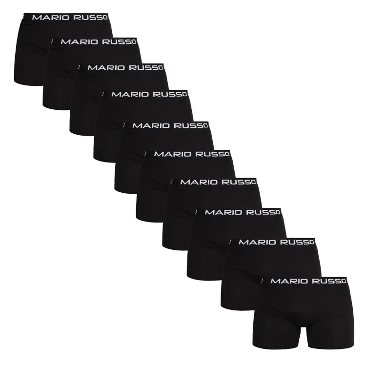 Heren 10-Pack Basic Boxers Mario Russo