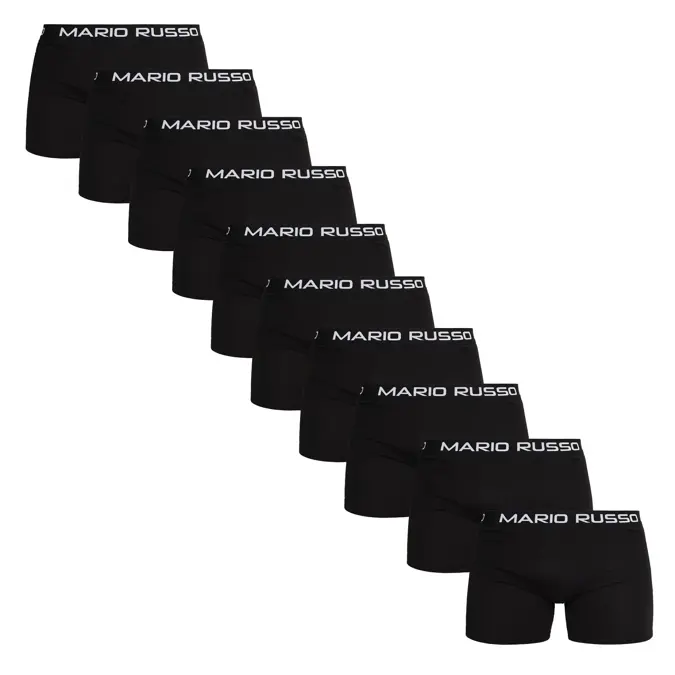 Heren 10-Pack Basic Boxers Mario Russo