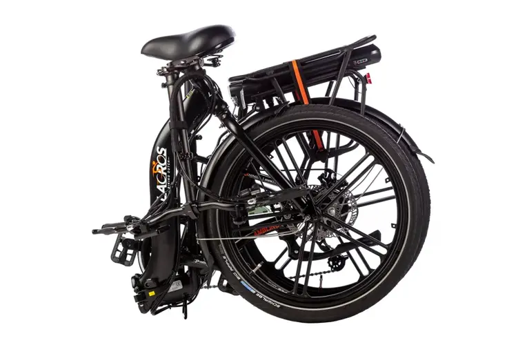 Lacros Ambling A400XL zwart opvouwbare e-bike