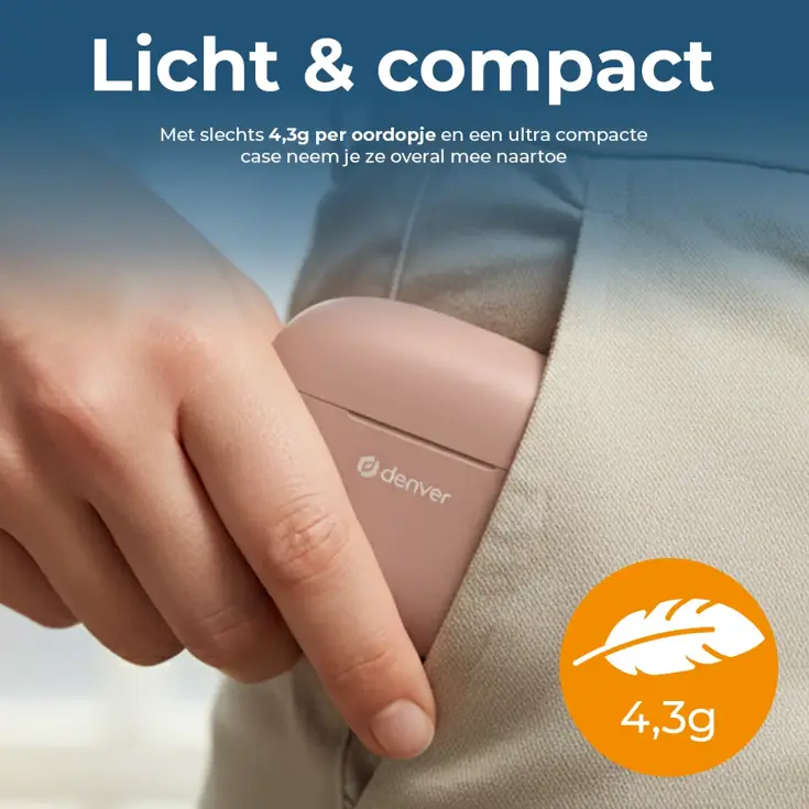 In-ear Draadloze Bluetooth Oortjes Oordopjes