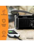 Noodradio® Solar Powerbank 10.000 mAh