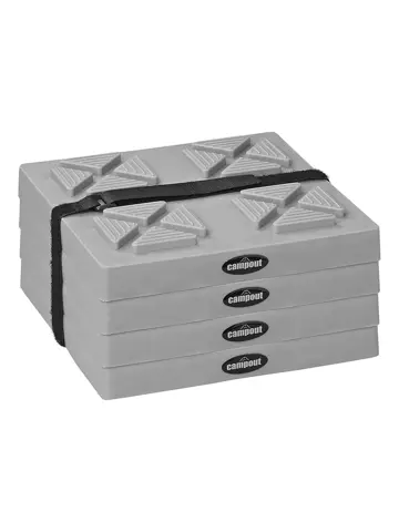 Campout Onderlegplaten Caravan – 4 Stuks