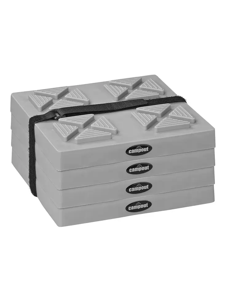 Campout Onderlegplaten Caravan – 4 Stuks