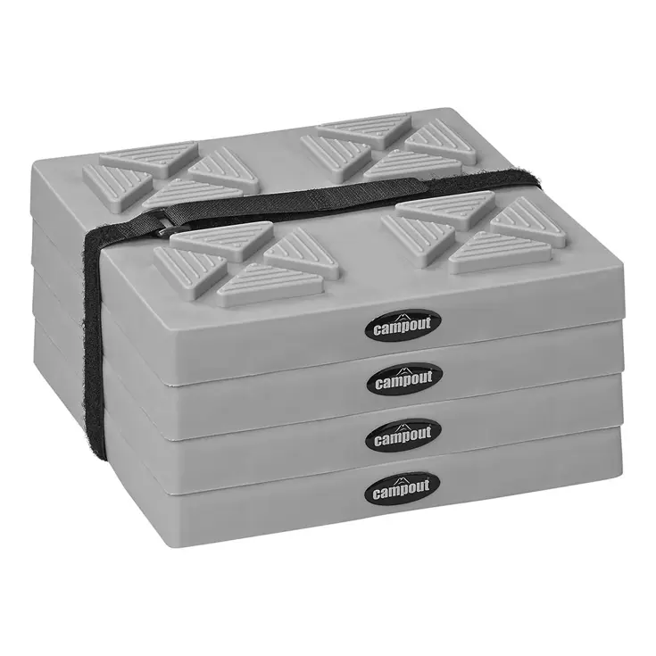Campout Onderlegplaten Caravan – 4 Stuks