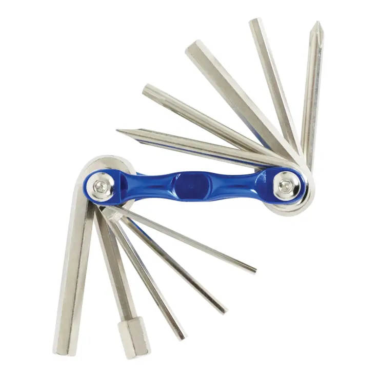 Compacte 11-delige Multitool voor Fietsonderhoud