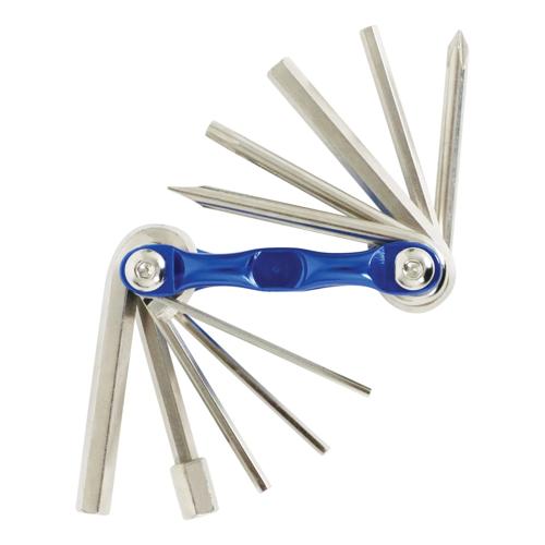 Compacte 11-delige Multitool voor Fietsonderhoud