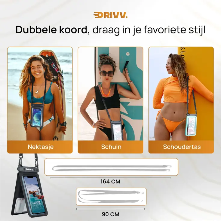 Waterdicht Telefoonhoesje 2 In 1