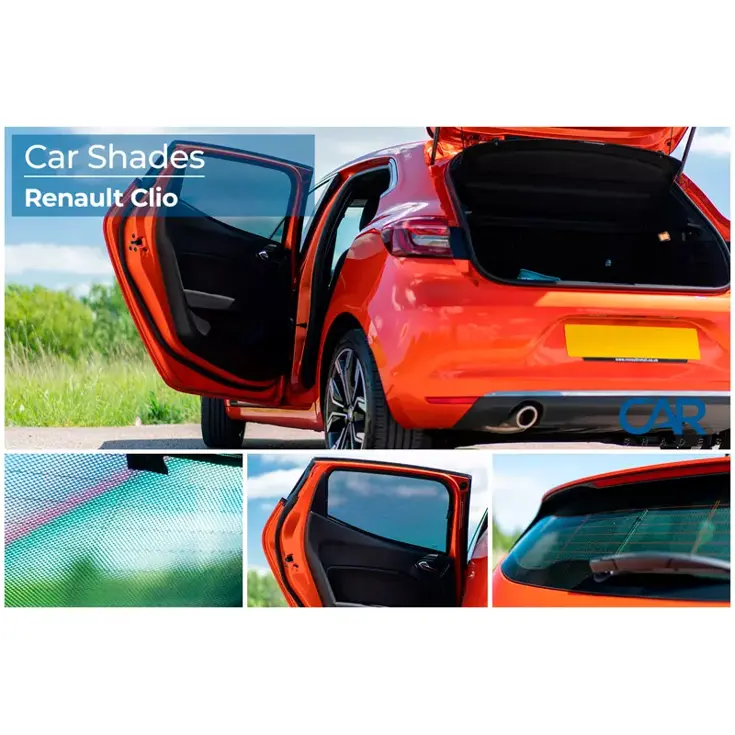 Renault Clio 5 deurs 2019 - Zonneschermen - Car Shades