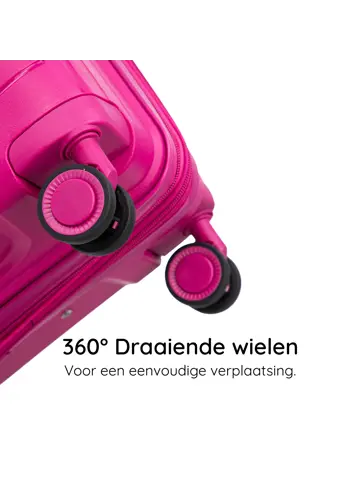 Anti breuk PP reiskoffer L - TSA-slot - 89 - 108L