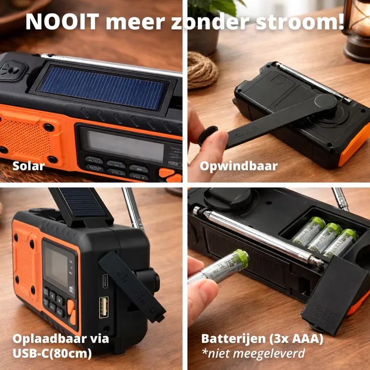 FM/DAB+ Bluetooth Noodradio RescueWave