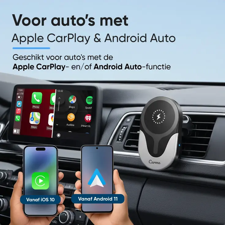 4-in-1 CarPlay & Android Auto Dongle