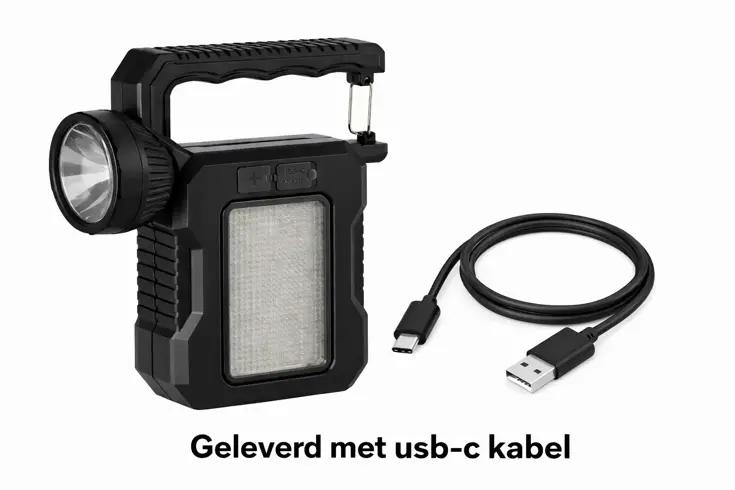 Oplaadbare Noodlamp USB & Solar